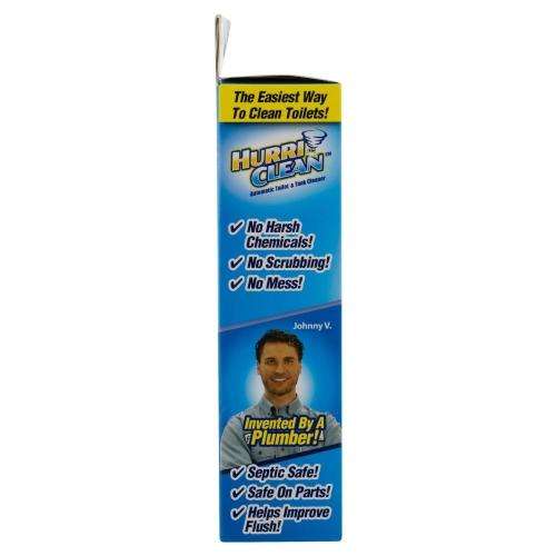 HURRI CLEAN TOILET AND TANK CLEANER