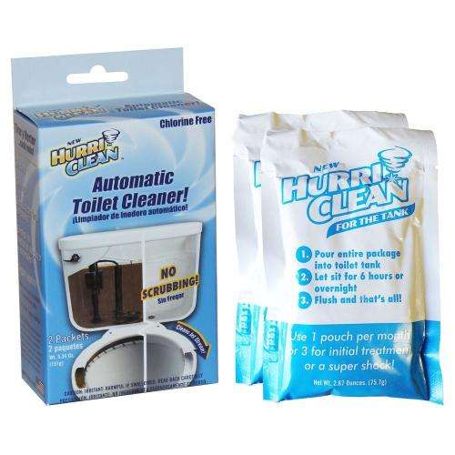 HURRI CLEAN TOILET AND TANK CLEANER