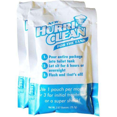 HURRI CLEAN TOILET AND TANK CLEANER