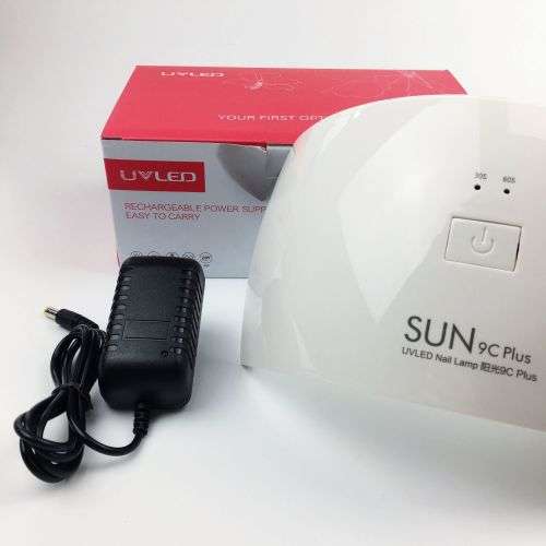 SUN 9C UV LED RECHARGEABLE NAIL LAMP POWER SUPPLY