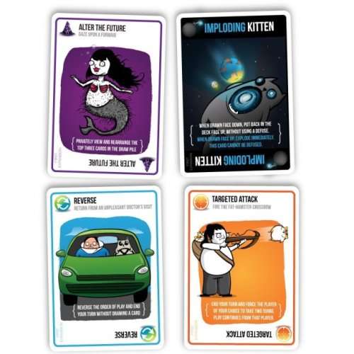 IMPLODING KITTENS GAME
