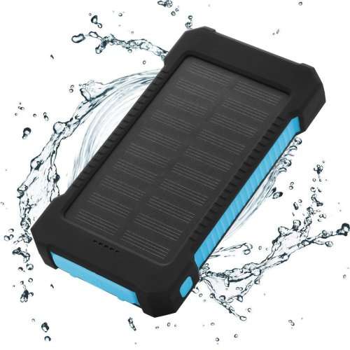 20000MAH Portable Waterproof Solar Panel Power Bank for all Smartphones