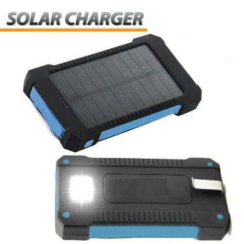 20000MAH Portable Waterproof Solar Panel Power Bank for all Smartphones