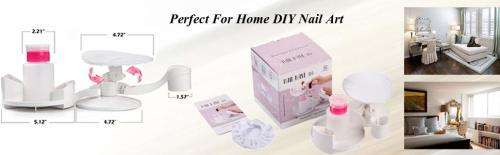 DIY Manicure and Pedicure Station Set Nail Polish Stand and Rest Holder