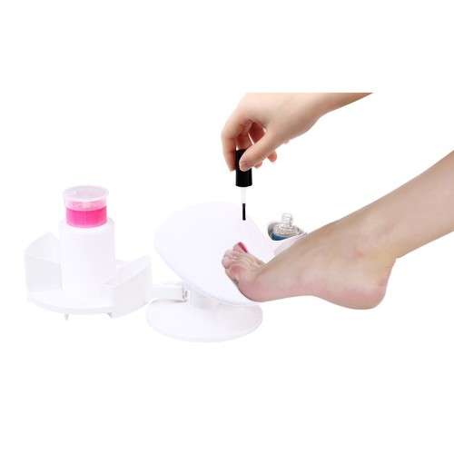 DIY Manicure and Pedicure Station Set Nail Polish Stand and Rest Holder
