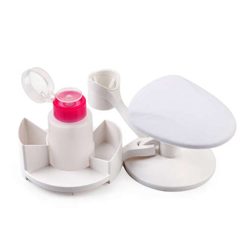 DIY Manicure and Pedicure Station Set Nail Polish Stand and Rest Holder