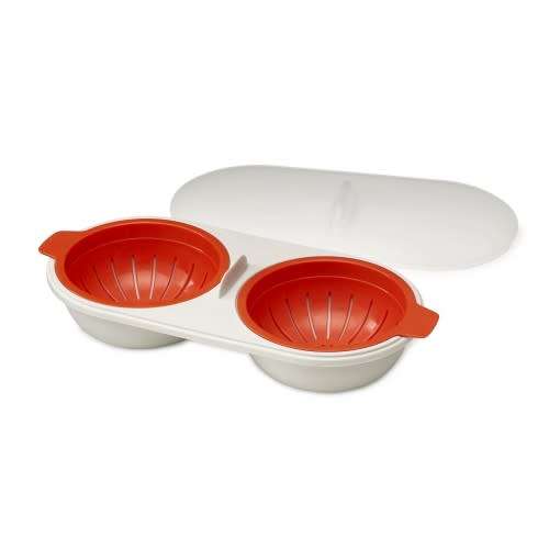 M CUISINE MICROWAVE EGG POACHER
