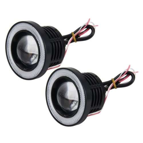 Universal CREE Led Spot lamp with Angel Eye Ring (76MM /89mm)-white