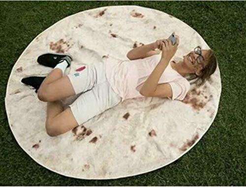 ORIGINAL Burrito Blanket  Tortilla Texture Soft Blanket-High Quality Soft