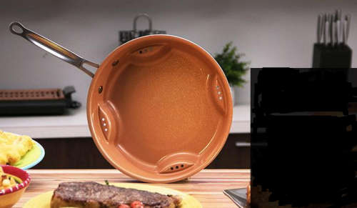 STEEL AIR FRY PAN