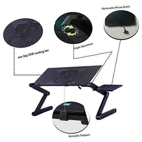 AIR SPACE ADJUSTABLE LAPTOP DESK