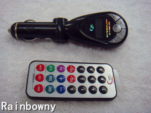 Car Mp3 Player with 1.8" LCD, FM Transmitter>>> Save on replacing cd's and listen in stereo!!