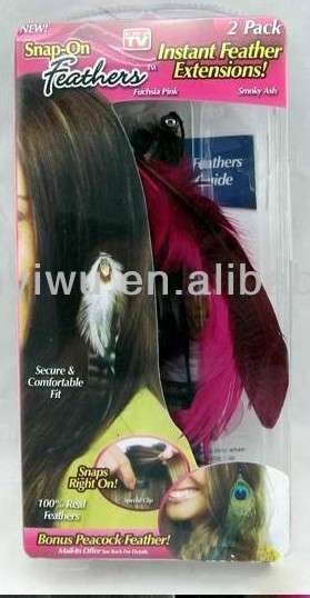 Wholesale price--Snap On Feathers
