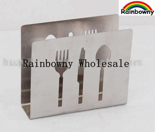 10 ON AUCTION!!!high quality stainless steel napkin holder