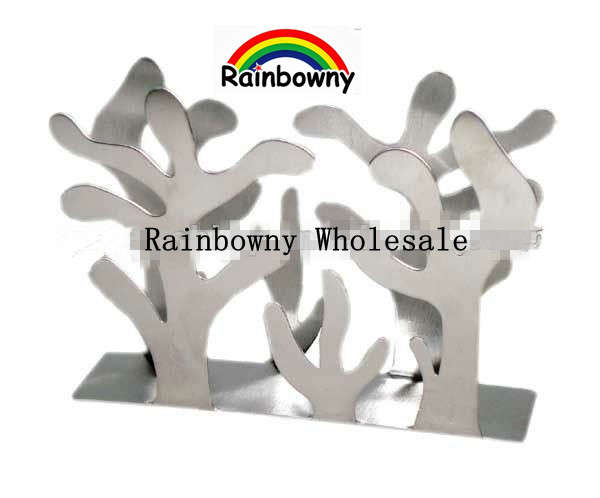 high quality stainless steel napkin holder