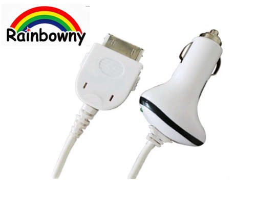 10 ON AUCTION!!!Micro USB Car Charger for iphone 4/4s/ipad 2/ipad 3