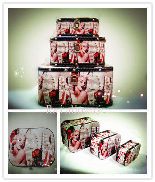 2 ON AUCTION!!!Set  of 3 Monroe box