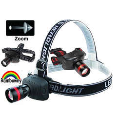 30 ON AUCTION!!!High Power  LED Zoom Headlamp - Ideal for Camping, Hunting, Fishing and Sport