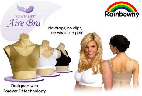 5 ON AUCTION!!!Aire Bra With Removeable Pads  .Choose your Size & Color. M/L/XL/XXL. Nude/Black.