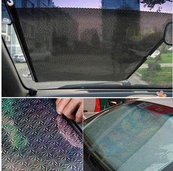 2 on Auction!!! Retractable Car Front Rear Windshield Sun shade Auto Cover Visor Sunshield
