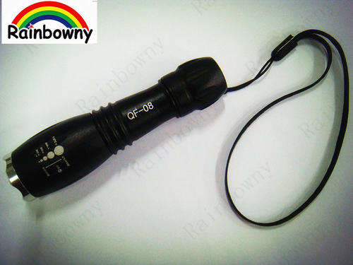 Li-ion Led Zoom Rechargeable Torch 300 Lumen