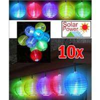 10LED Solar lantern string garden lights
