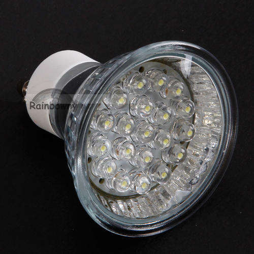 30 ON AUCTION!!!20 LED GU10 Cool White Bulb 1.2W