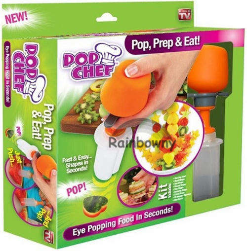 Pop Chef Food Decorator Create Shapes in seconds