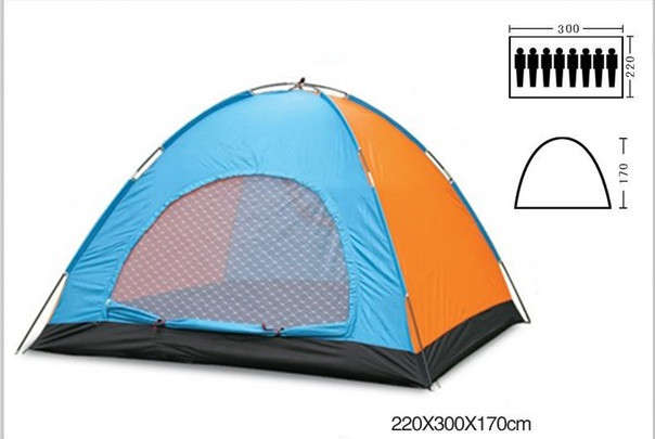 8 person Outdoor Hiking Camping Travel Tent Easy to Set Up