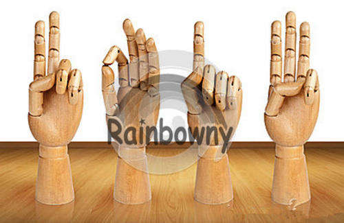 Wooden Educational Toy,25CM Lady Hand
