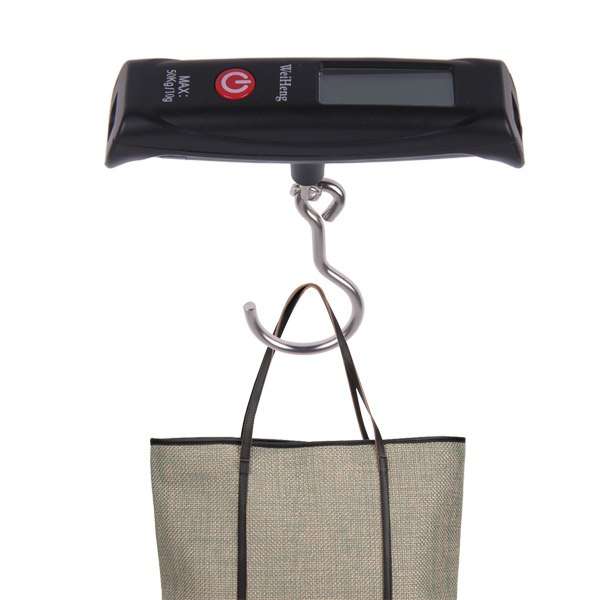 MINI 10G-50KG LCD DIGITAL HANGING LUGGAGE FISHING BALANCE POCKET WEIGHT SCALE