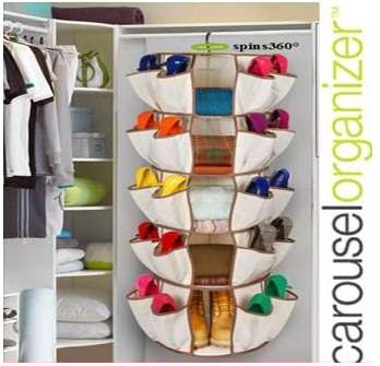 Smart 5-Shelf Carousel Organizer