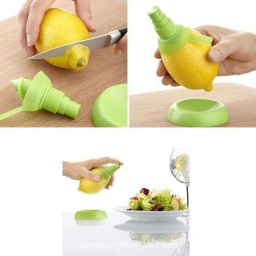 Citrus Sprayer 2 Pack Spray fruit Mist for Extractor Set Lemon Lime Kitchen Tool