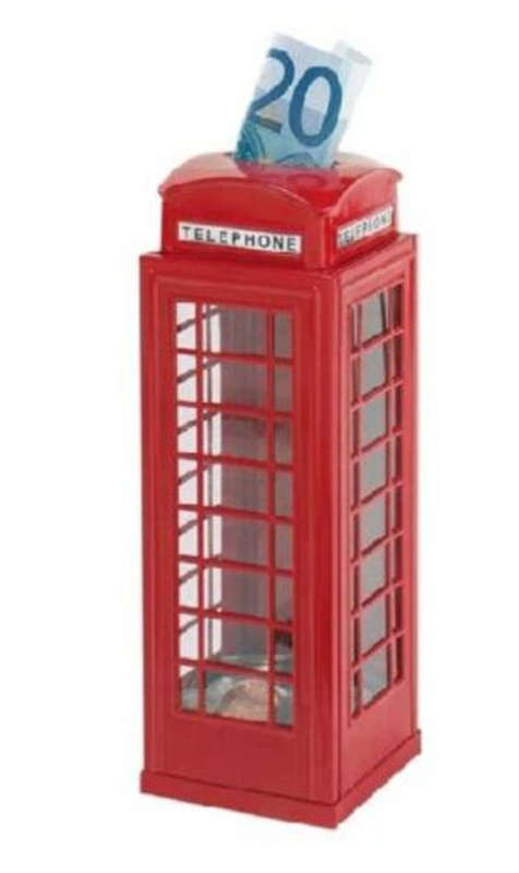 London Souvenir Money Box - Die Cast- (Telephone Box )