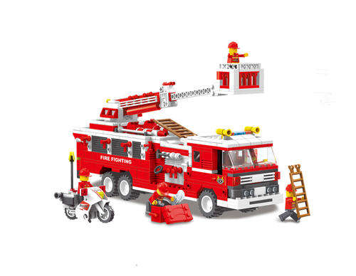 567 Piece Fire truck toy 