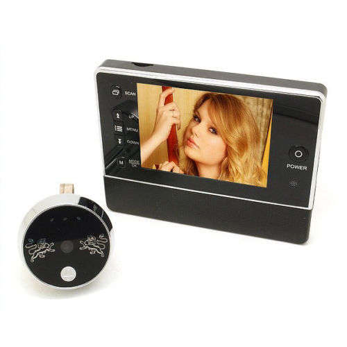3.0" Digital LCD 120ÃÂ° Eye Door Peephole Viewer Phone System IR LED Night Vision