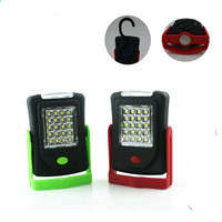 Wholesale Price--20+3 SMD Portable Flexible Base handheld Magnetic mini Fluorescent Work Light