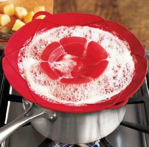 10" Spill Stopper-Stops Pots From Boiling Over~Silicone