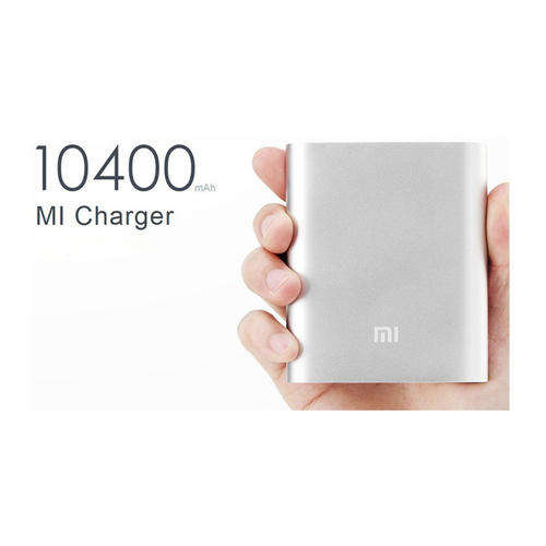 Mi Mobile Power Bank 10400mAh External Battery Portable USB Charger Pack