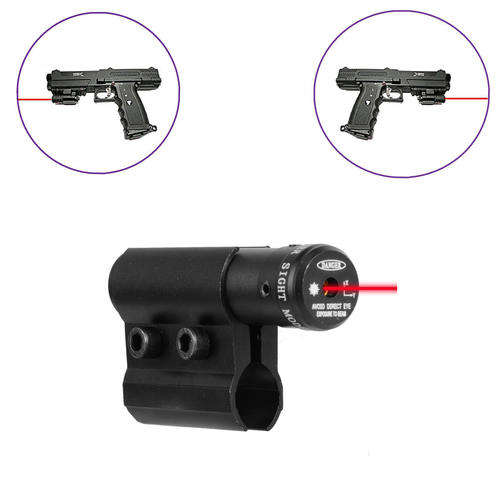 Tactical Red Laser Beam Dot Sight Scope for Gun Rifle Weaver Mount Rail