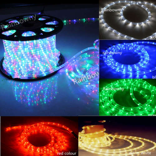 100 Meter 220V LED Rope Lights/ Christmas Lights 6 colors (buy one get controller free)