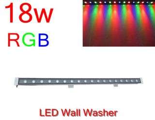 1m 18w Outdoor Landscape lighting RGB Waterproof LED Wall Washer