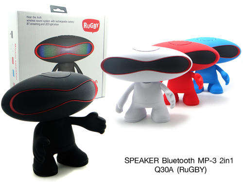 Wireless Bluetooth stereo speaker with cartoon holder FM radio