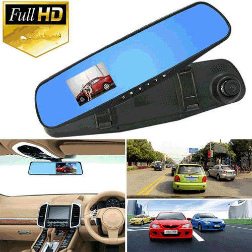 2.8" Full HD 720P Car Kit DVR Rearview Mirrors Camera Video Recorder Dash Cam