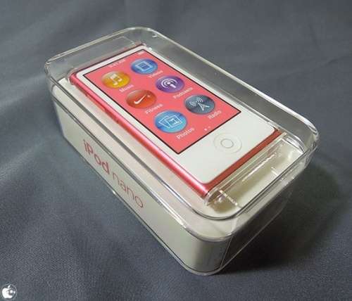Apple Ipod Nano 7th Generation, 16GB with box no earphones only cable