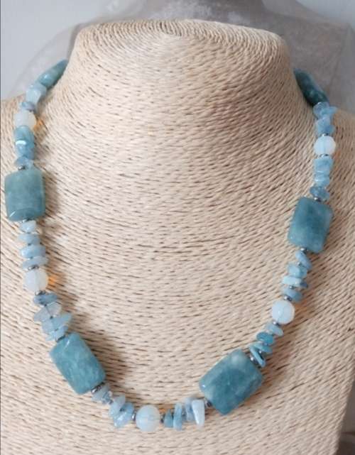 Aquamarine necklace