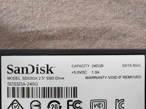 240gb ssd as new