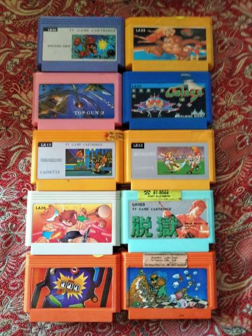 10 Famicom games untested lot 4