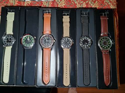 Lot of eaglemoss military watches