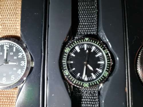 Lot of eaglemoss military watches
